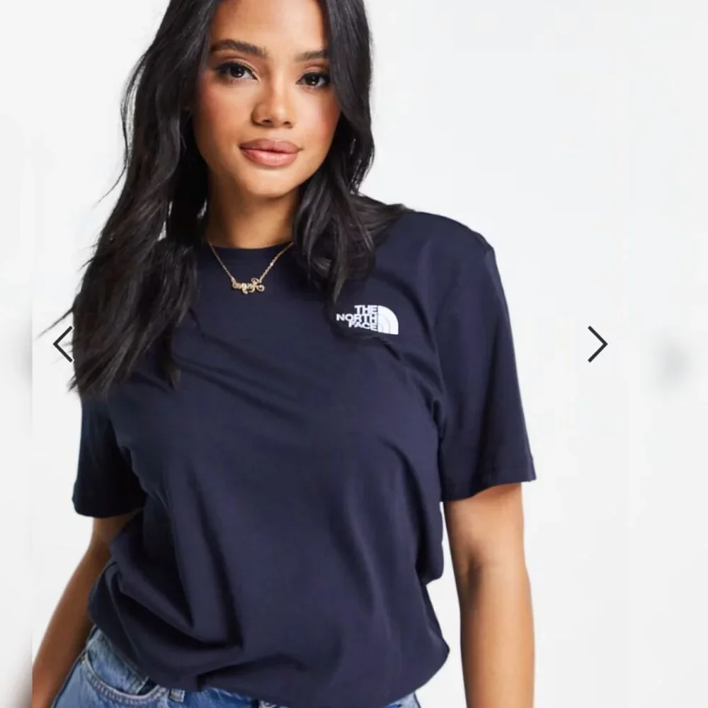 The North Face Dark Navy 100% Cotton Tee - Picture 4 of 7